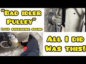 Easy Replacement Bad Idler Pulley Chrysler Town & Country