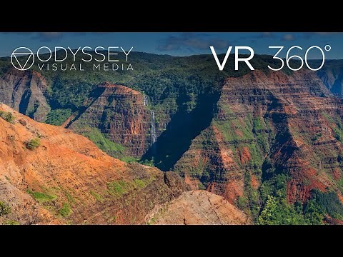 Waimea Canyon Virtual Tour | VR 360° Travel Experience | Kauai Hawaii Hawai'i Ultimate Adventure