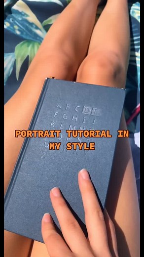 this might not be very helpful but this is what i do #tutorial #art #portrait #portraittutorial #sketchbook #fyp #foryoupage