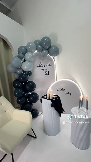 Stylish Blue-Themed Birthday Celebration Ideas