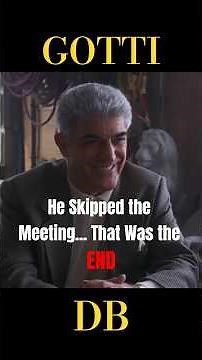 Gotti's Close Call Changed Everything | Gambino Family Meeting Scene