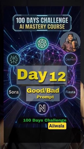 Day 27/100| AI Tool Bad Prompt vs Good Prompt 🤯 | AI Se Sahi Result Kaise Nikale?