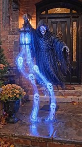 Halloween Soul Harvester Animated Solar Garden Light