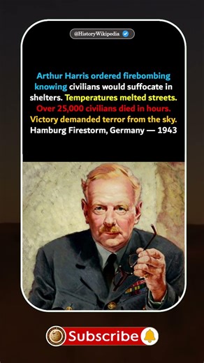 The General Who Burned a City at Night 🔥 #WWII