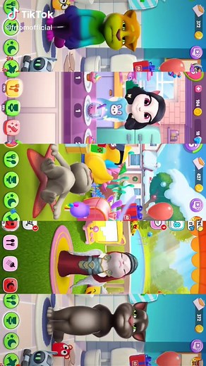 My Talking Tom 2 Vs My Talking Angela 2 | YouTube: fr tom