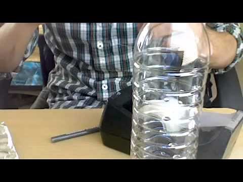 how to make a water bottle bong
