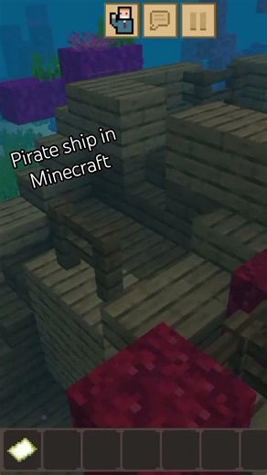pirate ship in Minecraft like and subscribe
