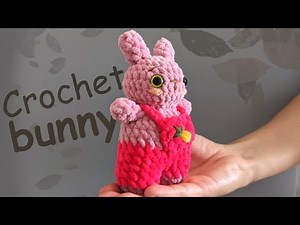 How to crochet a bunny | Crochet tutorial step-by-step