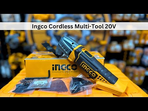 Review: Ingco Cordless Multi-Tool - Highly versatile oscillating tool