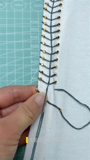 Master the Beaded Fishbone Stitch easily! #crochet #knitting #diy