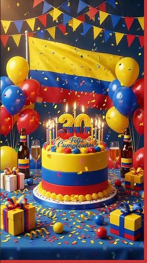 Happy Birthday Colombia! ⚽ #music #happybirthday #cake
