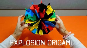 DIY Explosion Origami by Talpina Channel Full tutorial: https://youtu.be/-nC-XusRcPc | The Idea King