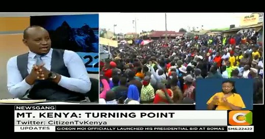 Mt. Kenya: Turning Point | Linus Kaikai: Mt Kenya Foundation has influential people from the region…The DP seems to have chosen to speak to the people directly instead of turning to lobby groups that could be influential in securing the region’s vote #NewsGang | Citizen TV Kenya