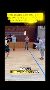 This couple’s colorful dance performance to a 1950s hit captivates the crowd… | Suggested for you