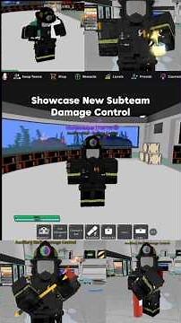 Showcase New Subteam: Damage Control 🪓🔥 #showcase #roblox #asylumlife