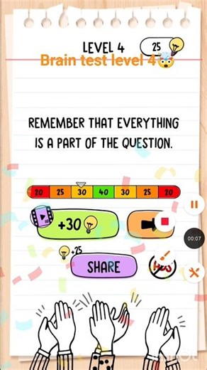 brain test level 4🤯💪⚡#braintest #gaming #puzzlegame #youtubeshorts #shorts #trending #viral #games