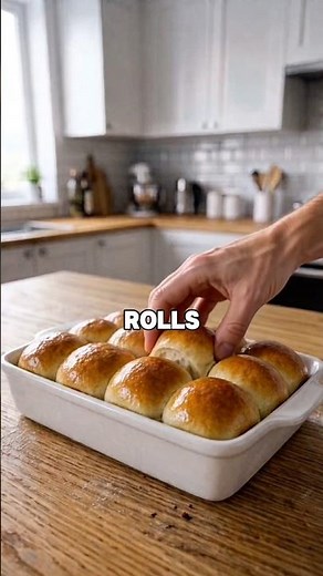 Easy Soft Dinner Rolls Recipe | Fluffy Homemade Bread Rolls