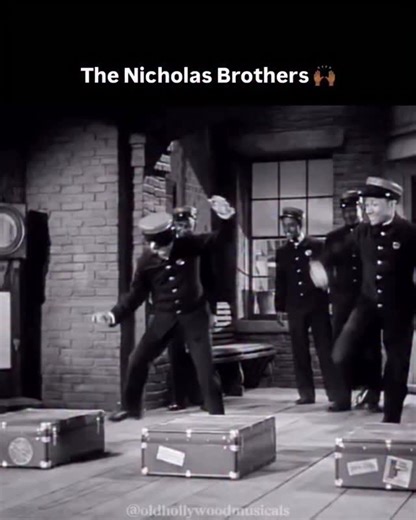 The Nicholas Brothers reinvented the duet. The thing that has always stuck with me was their individuality within the framework of their total sameness. You can watch them and swear you’re looking at one human. One sound. Which by the way is technically almost impossible to do. Just as an experiment, take someone you know very well stand about 5 feet apart side-by-side and just try walking in step for about 50 feet. But you must walk and produce the exact same sound at the exact same time withou