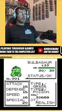 I Finally Got Bulbasaur! 🌱 #pokemon #pokémonyellow #pokemonyellow