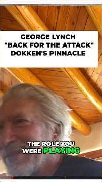 DOKKEN "BACK FOR THE ATTACK" GEORGE LYNCH