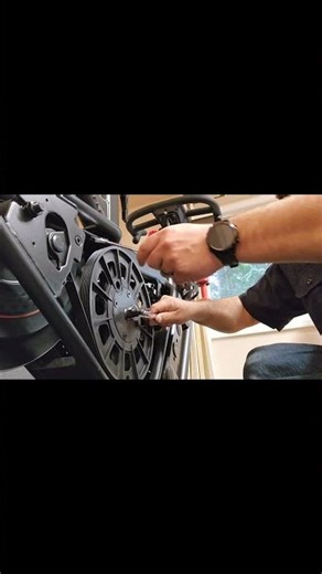 How to remove belt on a a Bowflex and Schwinn bike.
