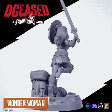 7.9K views · 238 reactions | Diana of Themyscira, our Wonder Woman, is still standing strong to defend humanity in DCeased - A Zombicide Game! Who will escape the Anti-Life Equation and fight? Let's find out! Sign up to be notified at launch! https://cmon.co/dceased | CMON | Facebook