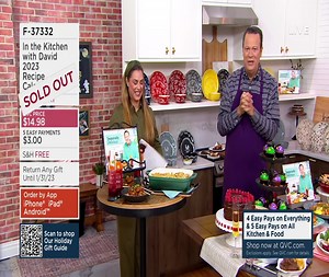 Hi, Foodies! I just wanted to say thank you so much for the overwhelming response to the ITKWD recipe calendar! Not only did we sell out in 16 minutes but your comments and feedback have been so wonderful to read! This has been a labor of love to bring it to you! Thank you, all! 😃 | David Venable QVC