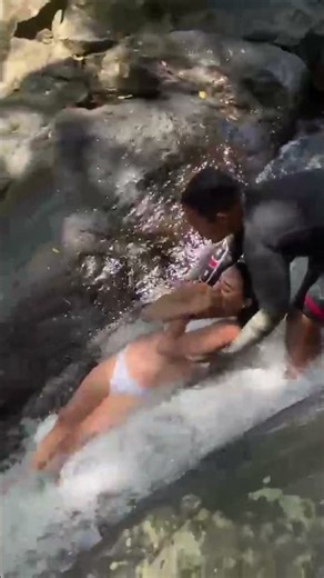 Natural Water Slide Adventure at Sambangan Waterfall | Hidden Gem in North Bali