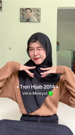 Tren Hijab Meleyot 2014: Tutorial Simple Segi 4