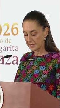 President Sheinbaum highlights positive indicators of the Mexican economy to international organi...