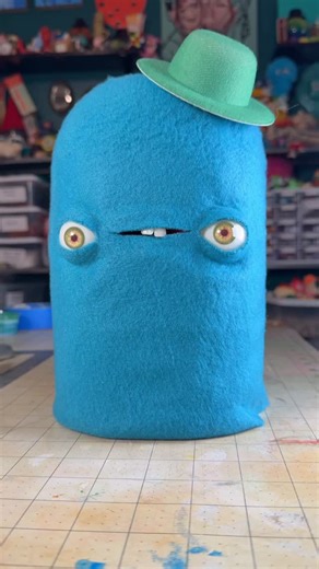 Nick Douillard on Instagram: "Making a puppet blob #art #artist #artprocess #blob #process #sculpture #weird #puppet"