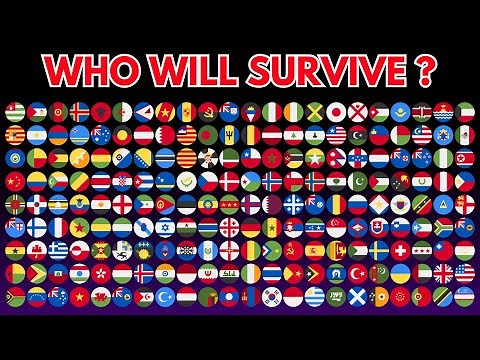 World Flags Marble Race | Countries, States & Territories Compete! Who will win at all