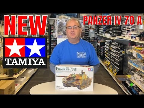 Tamiya NEW RELEASE 1/35 Panzer IV/70 A Preview COMING SOON Nuremberg toy show release
