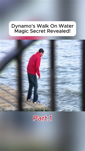 The reality of the river Thames walk is shocking #Dynamo #MagicSecrets #USA #IllusionRevealed #StreetMagic
