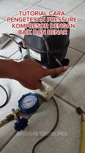 197 reactions · 12 shares | Tips dan trik buat pemula yang ingin melakukan pengetesan pressure kompresor kulkas,yang masih bagus atau tidak lagi✅ #test #pressure #compressor #refrigerator #hvac #tutorial @pengikut #reel @sorotan #tools #equipment #diy #qualty #pemula #belajar #owner #konsumen #manifold #technical #electronic #engineering #bintangteknikpgk | Bintang Teknik Pgk | Facebook