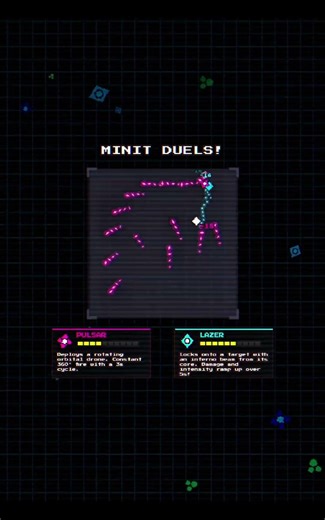 New game! Laser vs Pulsar | Minit Duels!