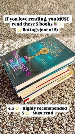5 Must-Read Books for Every Reader📚 #booktube