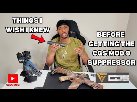 Things You NEED to Know Before Getting the CGS Mod 9 Suppressor!