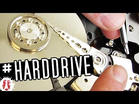 8 Things You Can Find Inside A Dead Hard Drive / HOW TO Disassemble And Recover Parts #Tech #Geek