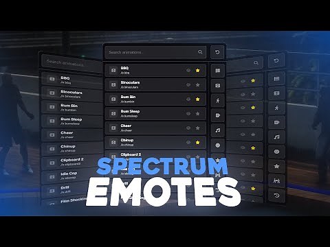 [STANDALONE] FIVEM EMOTES SCRIPT | SHOWCASE