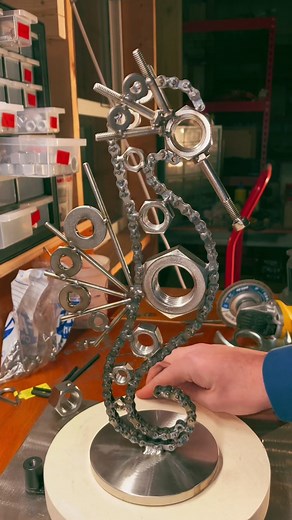 Artistic Tig Welding: Crafting a Metal Seahorse