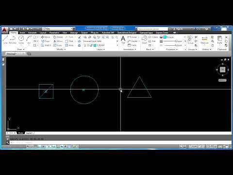 Finding centre of gravity using AutoCAD