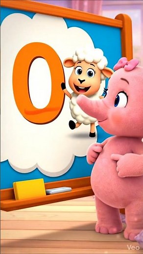 Children's Drawing: Learning the Letter O with Dily 🐑✨