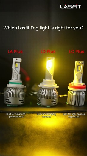 Which LASFIT Fog Light Is Right for You? | LA Plus vs LD Plus vs LC Plus