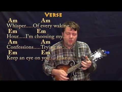 Losing My Religion (REM) Mandolin Cover Lesson with Chords/Lyrics