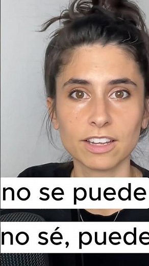 Can you hear the difference? SÉ VS. SE #spanishpractice #spanishlistening