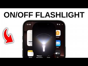 How to Turn On/Off Flashlight With Action Button on iPhone - iOS 18