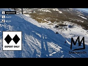 Dropout Chutes - Mammoth Mountain [4K]