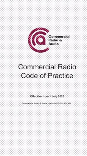 This week Commercial Radio & Audio Australia (CRA) got the green light from the Australian Communications & Media Authority (ACMA) for their new (self written) Code of Practice and we are very very disappointed. Self regulation clearly doesn’t work. The transparency measures not only fail to protect listeners- they actually open the door to the AI-generated content taking over your favourite radio station with NO realtime audible disclosure needed. This is not good enough. Not even close. This i