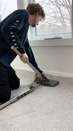 Clean install. No talking.Just satisfying work. #carpet #home #satisfying #shorts